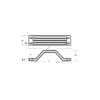 OXE - DIESEL Transom bracket anode