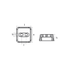 Kamewa Block anode for engine